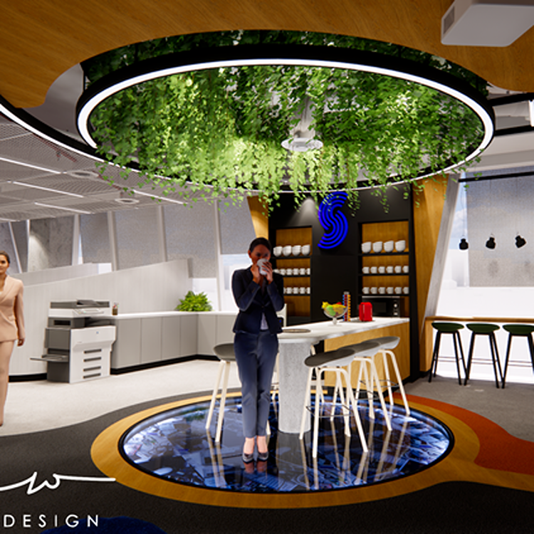 Sahab Smart Office Interior RAW Design Project